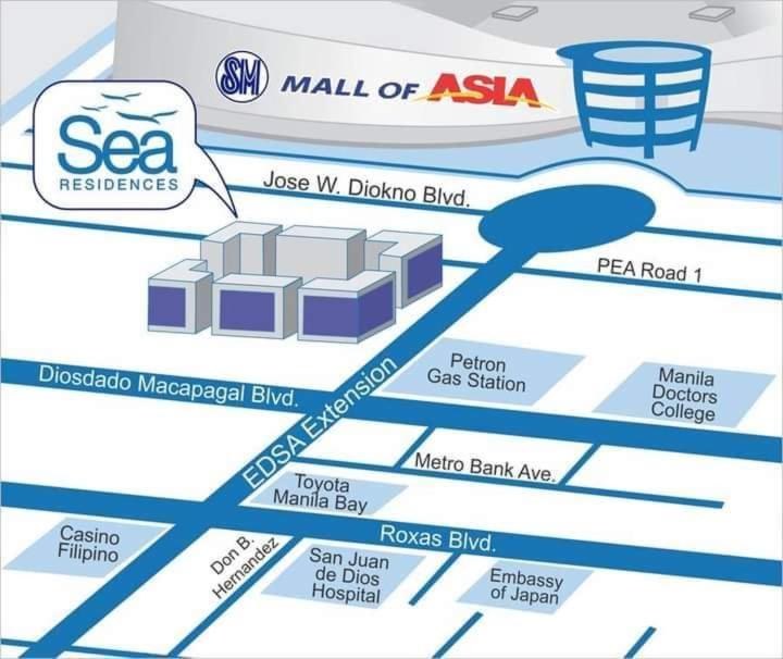 Sea Residences Homey Condo By Dnj Pasay Extérieur photo